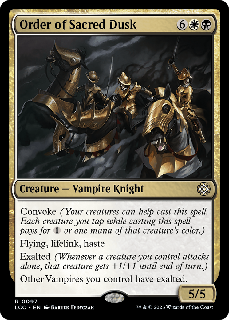 Order of Sacred Dusk [LCC - 97]
