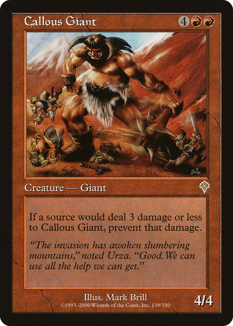 Callous Giant [INV - 139]
