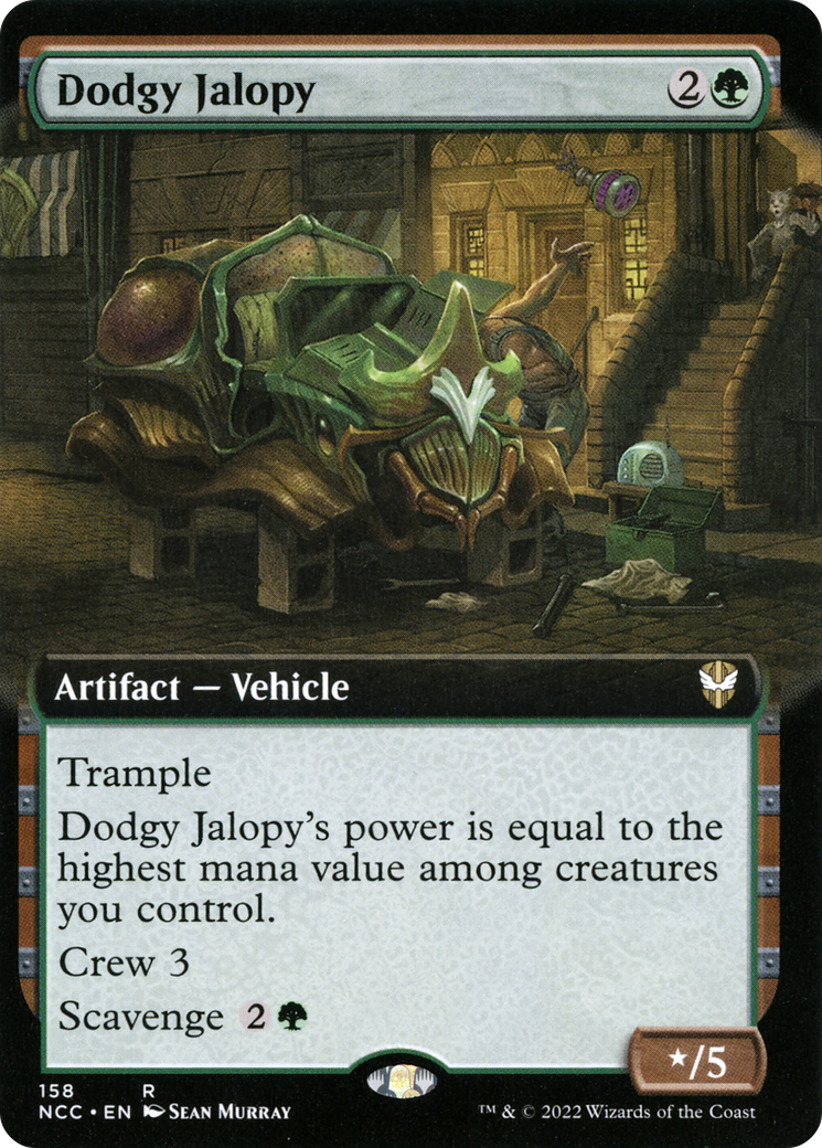 Dodgy Jalopy (Extended Art) [NCC - 158]