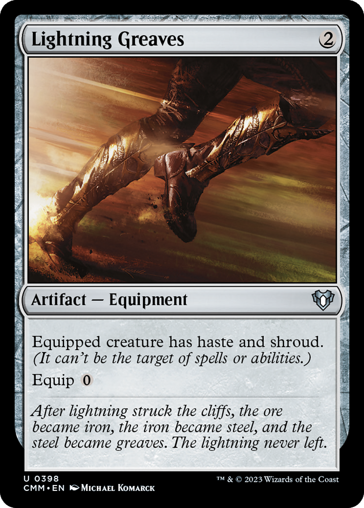 Lightning Greaves [CMM - 398]