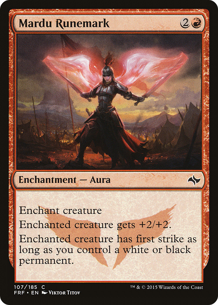Mardu Runemark [FRF - 107]