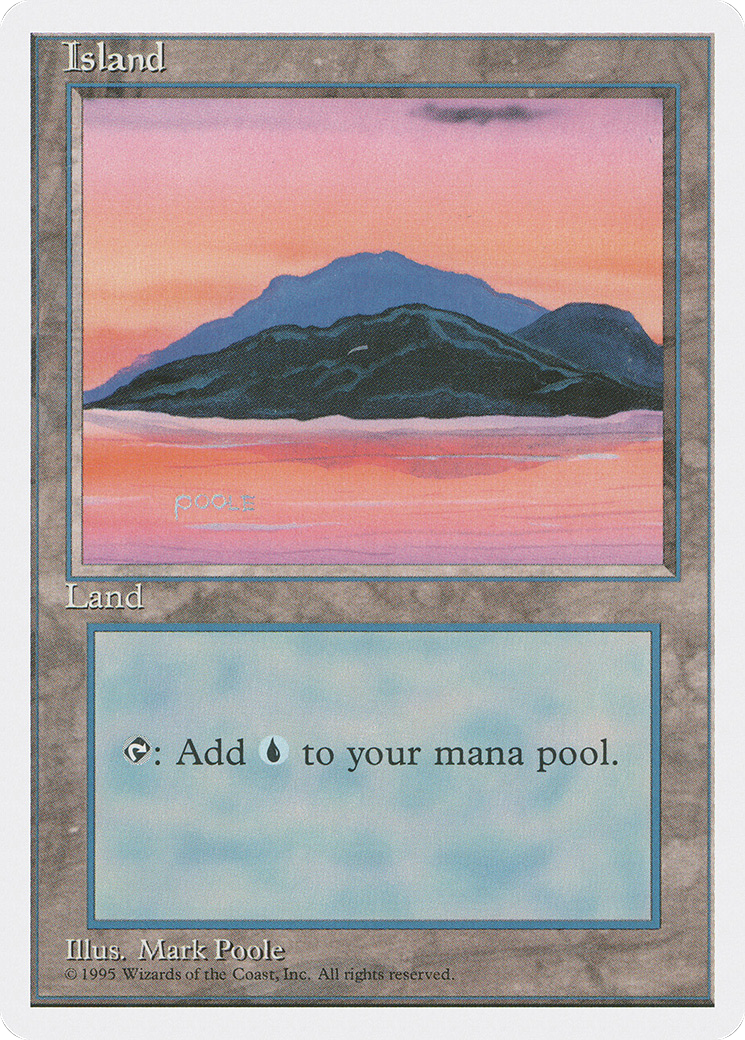 Island (C) [4ED - 180]