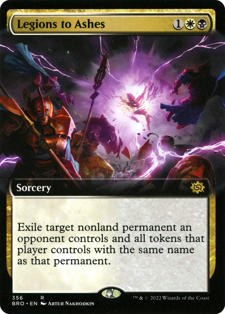 Legions to Ashes (Extended Art) [BRO - 356]