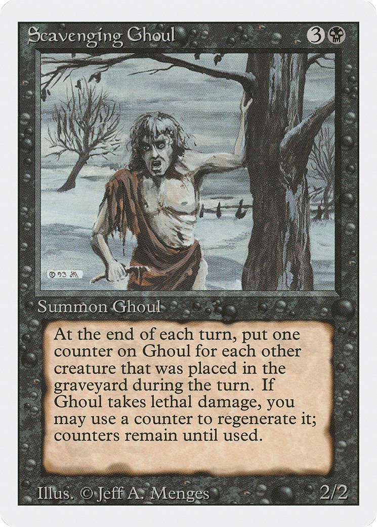Scavenging Ghoul [3ED - N/A]