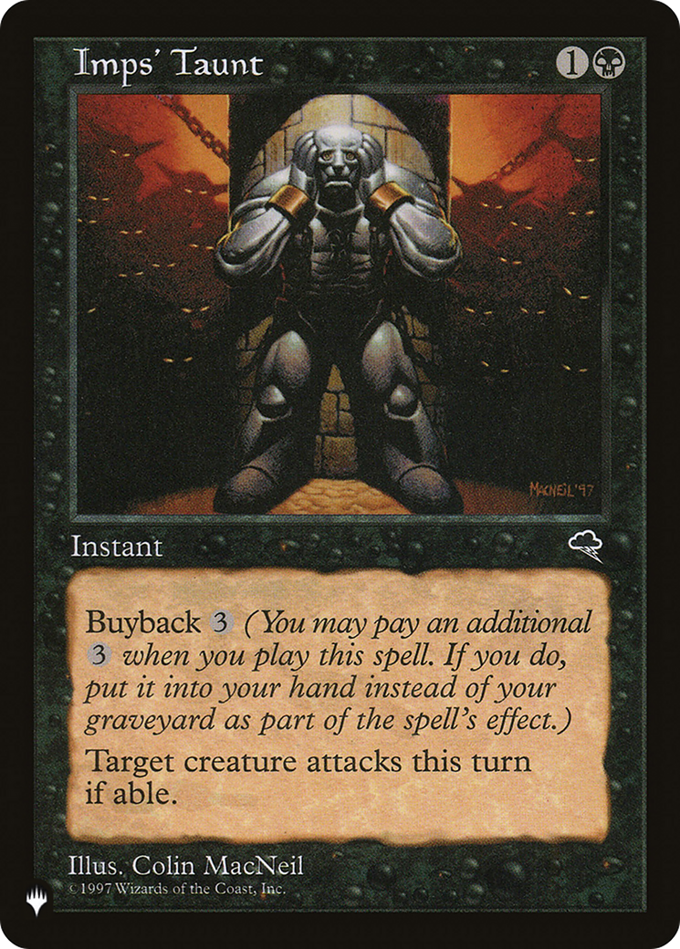 Imps' Taunt [LIST - N/A]