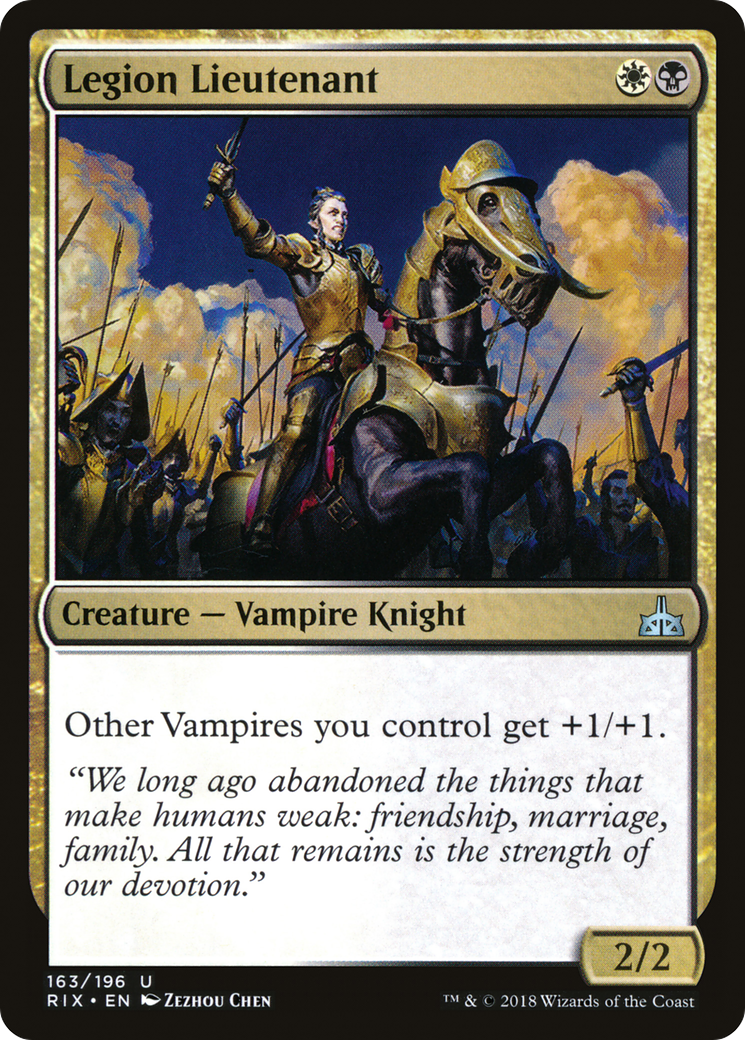 Legion Lieutenant [RIX - 163]