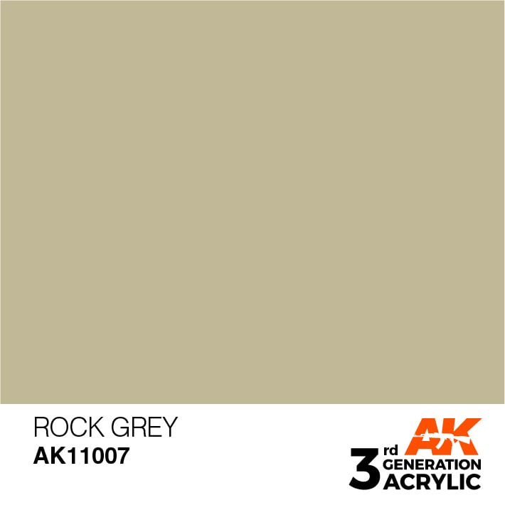 AK Interactive 3G Acrylic Rock Grey 17ml