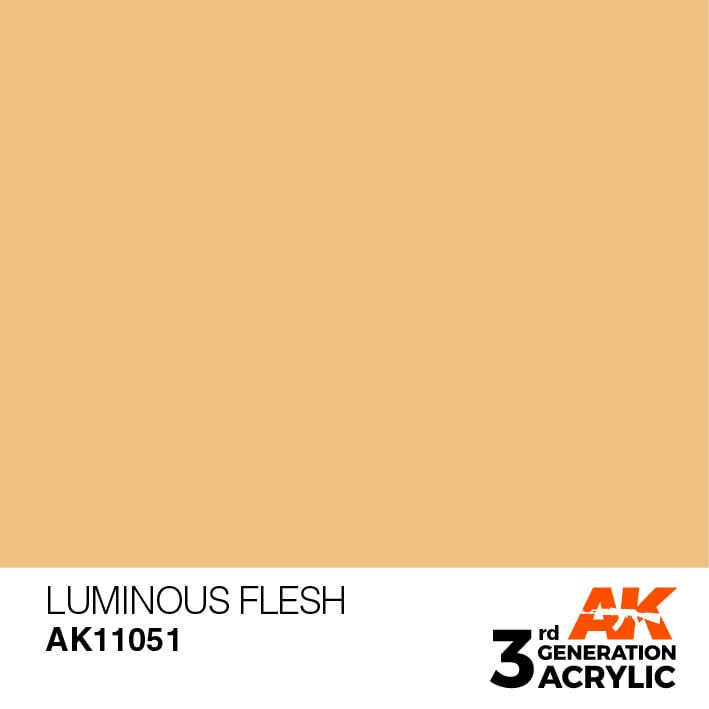 AK Interactive 3G Acrylic Luminous Flesh 17ml