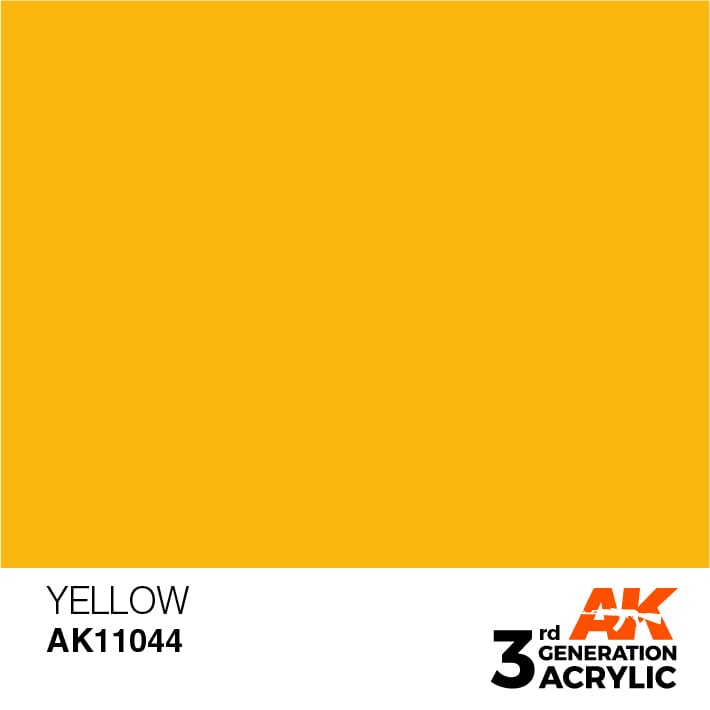 AK Interactive 3G Acrylic Yellow 17ml