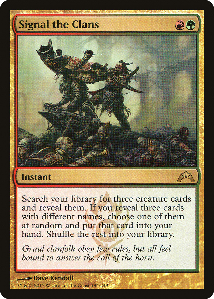 Signal the Clans [GTC - 194]