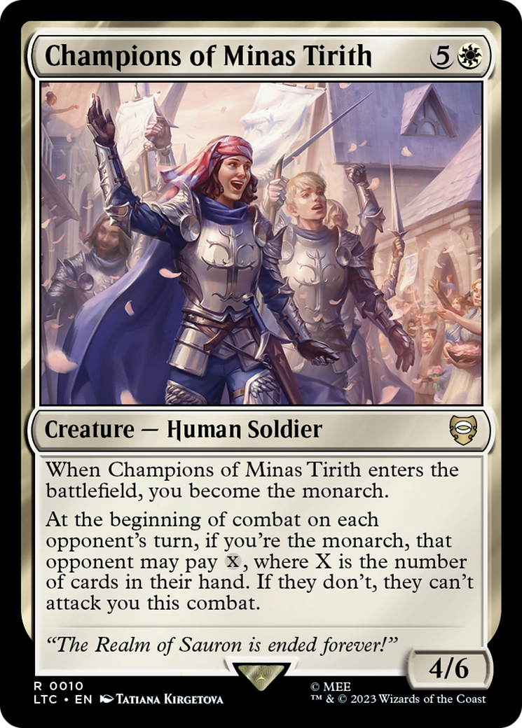 Champions of Minas Tirith [LTC - 10]