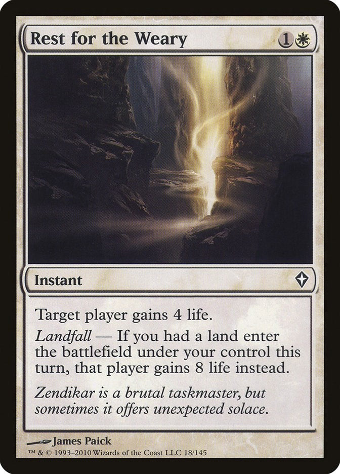 Rest for the Weary [WWK - 18]