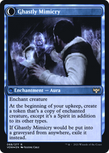 Mirrorhall Mimic (PRE-068) - Innistrad: Crimson Vow Promos: (Double Faced Transform) Foil