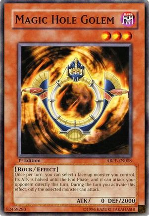 Magic Hole Golem (ABPF-EN008) - Absolute Powerforce 1st Edition