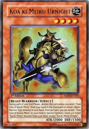 Koa'ki Meiru Urnight (ABPF-EN025) - Absolute Powerforce 1st Edition