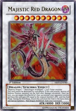 Majestic Red Dragon (ABPF-EN040) - Absolute Powerforce Unlimited