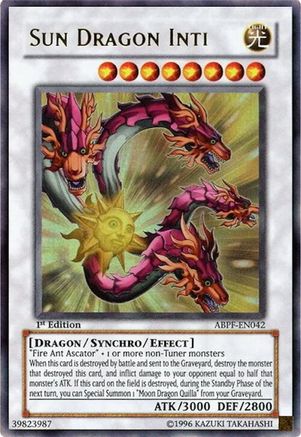 Sun Dragon Inti (ABPF-EN042) - Absolute Powerforce 1st Edition