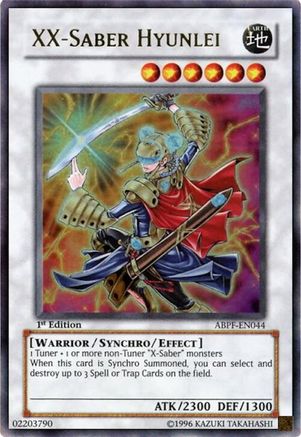 XX-Saber Hyunlei (ABPF-EN044) - Absolute Powerforce 1st Edition