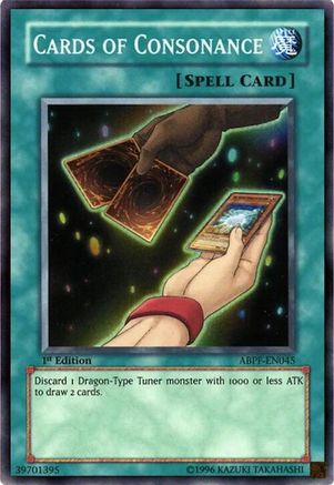 Cards of Consonance (ABPF-EN045) - Absolute Powerforce Unlimited