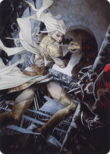 Thalia, Guardian of Thraben // Thalia, Guardian of Thraben (AMOM-067) - March of the Machine Art Series (Borderless)