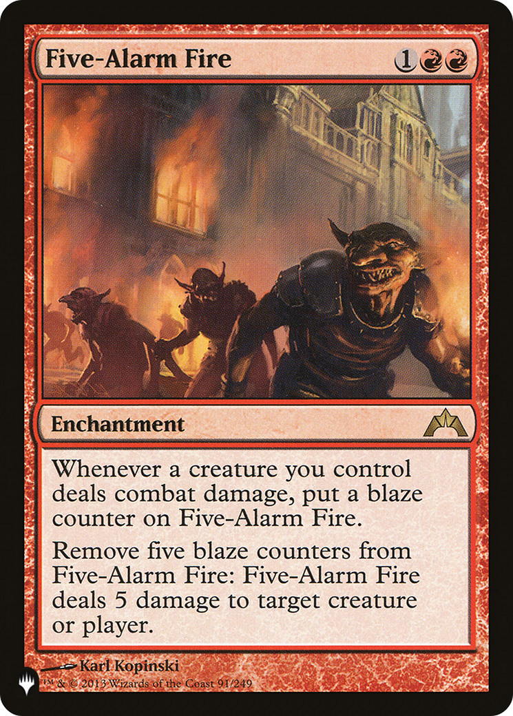 Five-Alarm Fire [LIST - 91/249]