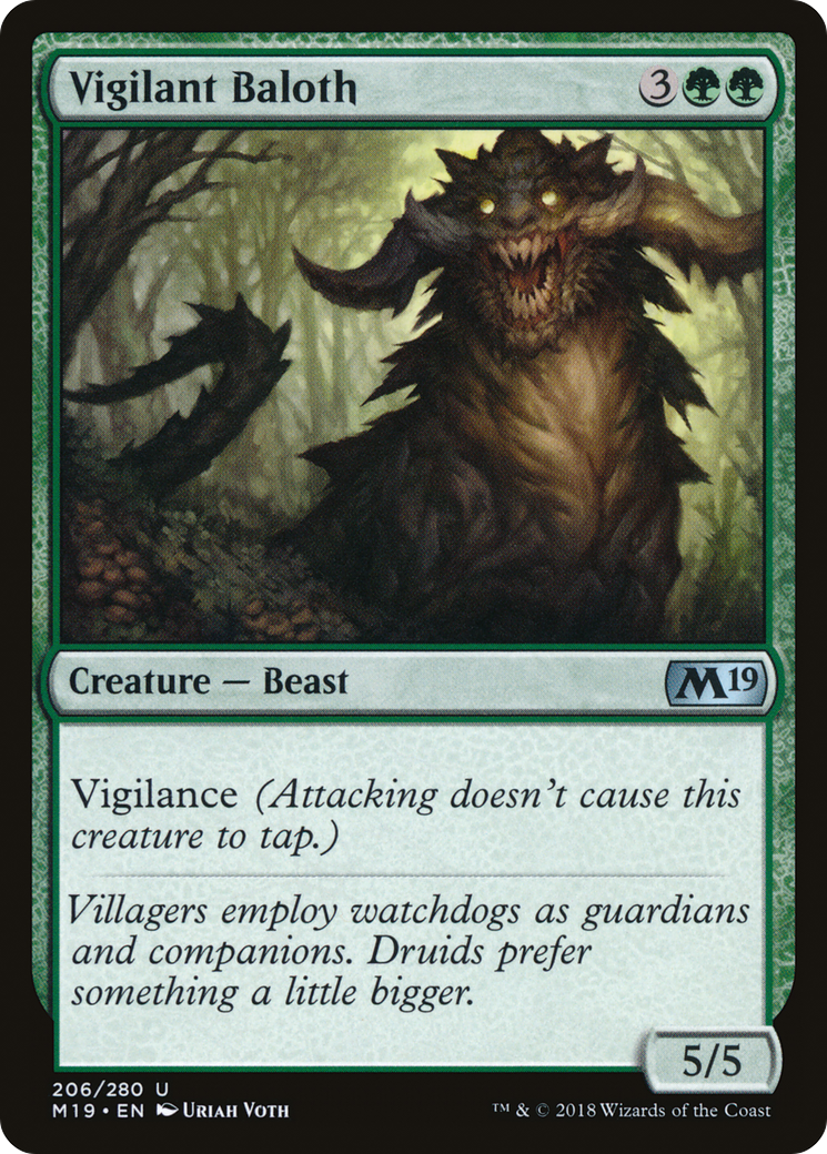 Vigilant Baloth [M19 - 206]