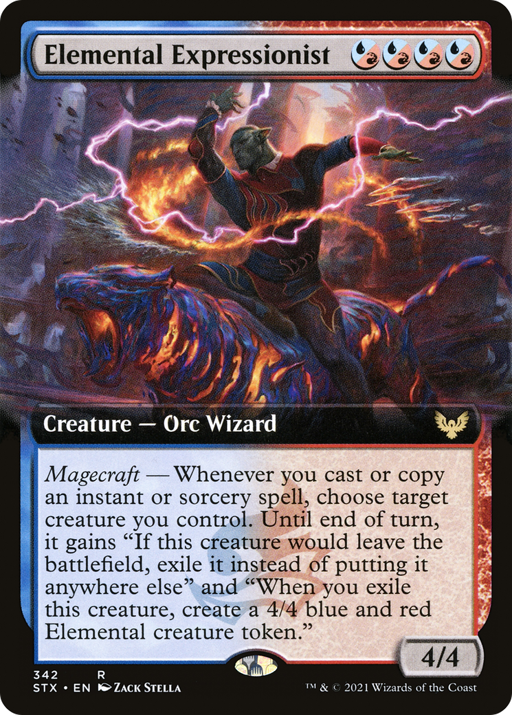 Elemental Expressionist (Extended Art) [STX - 342]