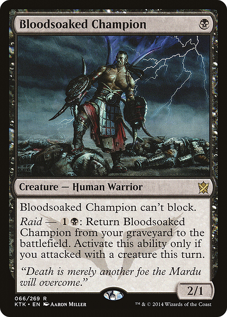 Bloodsoaked Champion [KTK - 66]