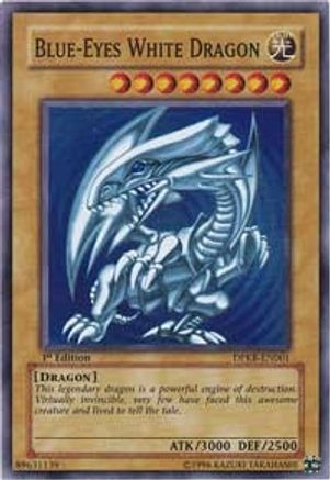 Blue-Eyes White Dragon (DPKB-EN001) - Duelist Pack: Kaiba 1st Edition