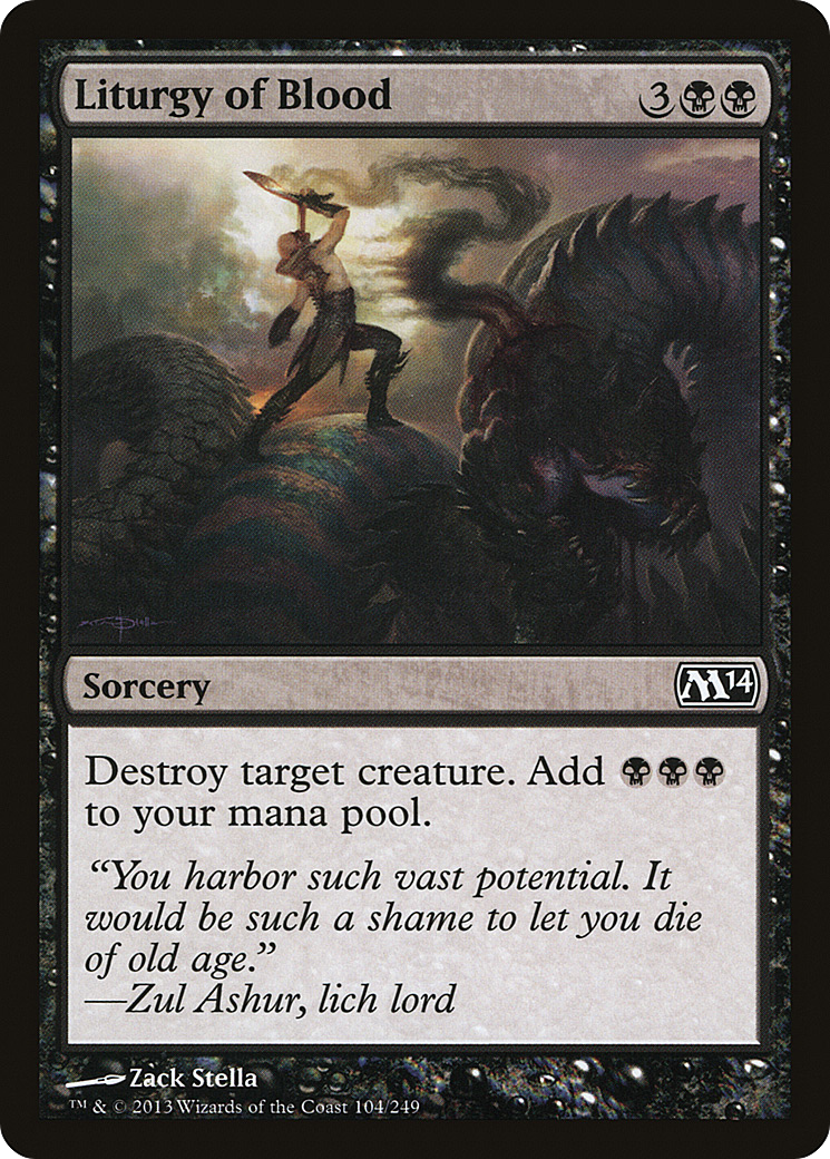 Liturgy of Blood [M14 - 104]