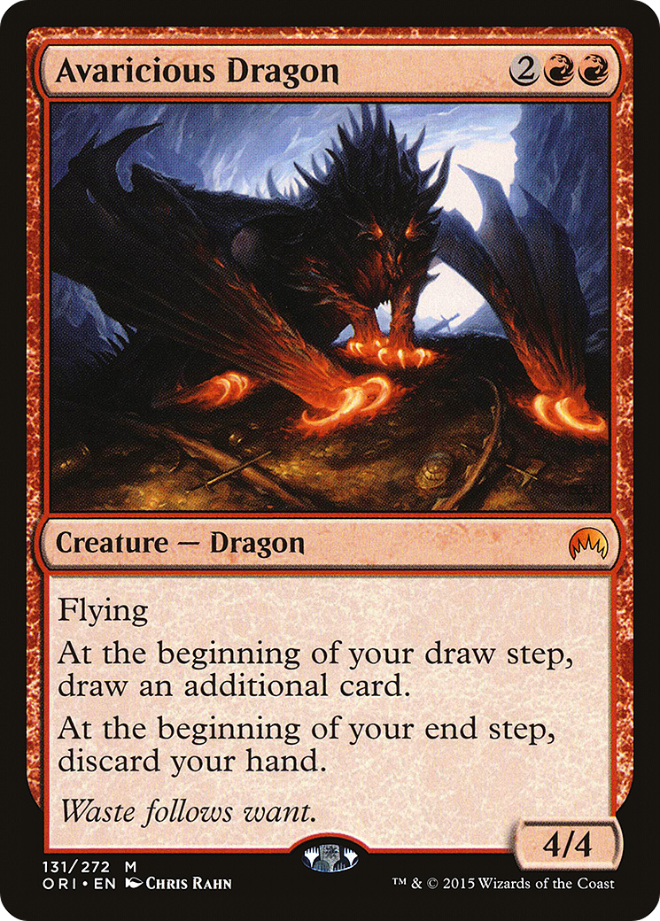 Avaricious Dragon [ORI - 131]