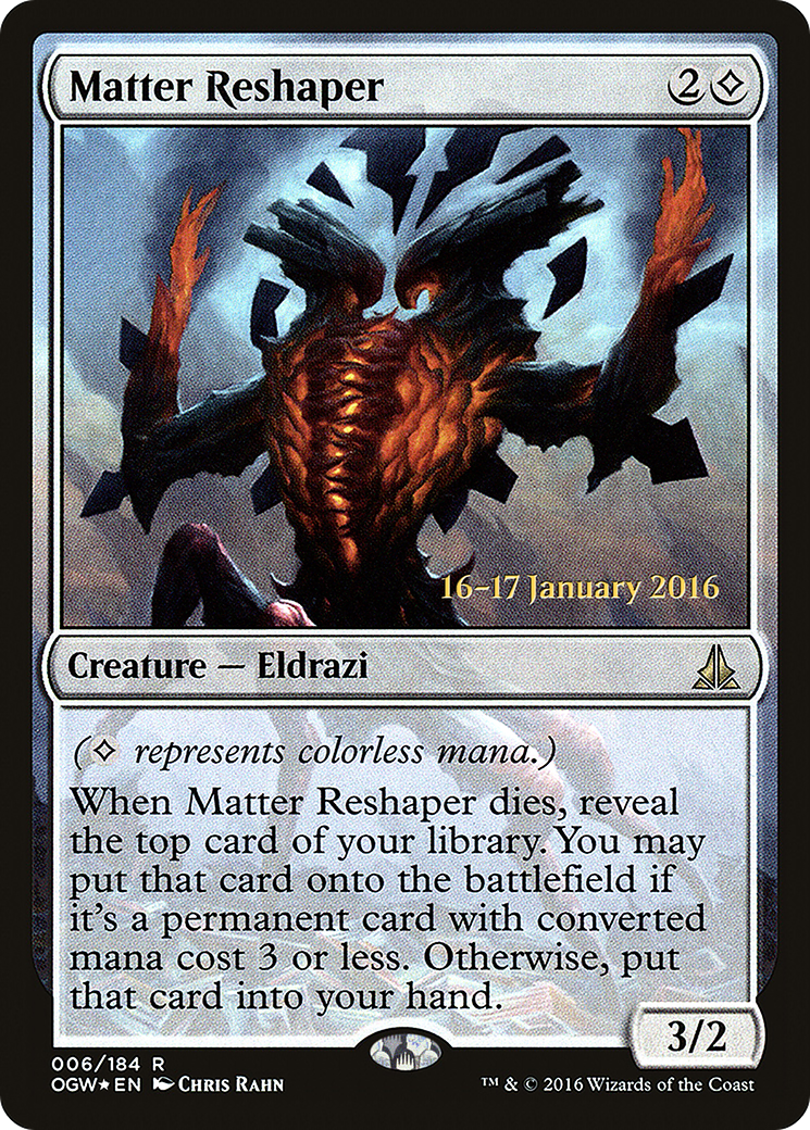Matter Reshaper [PRE - 6]