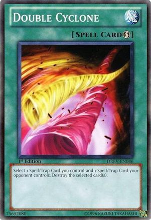 Double Cyclone (DREV-EN046) - Duelist Revolution 1st Edition