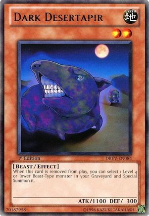 Dark Desertapir (DREV-EN084) - Duelist Revolution 1st Edition