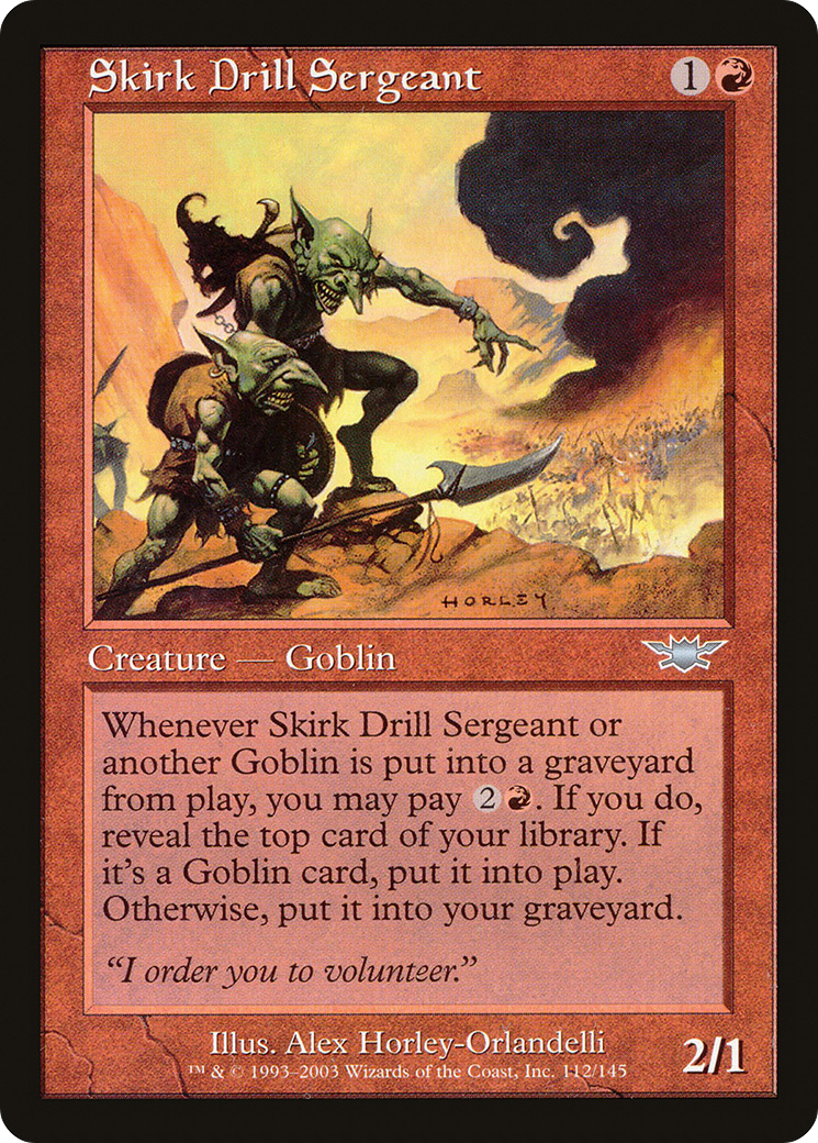 Skirk Drill Sergeant [LGN - 112]