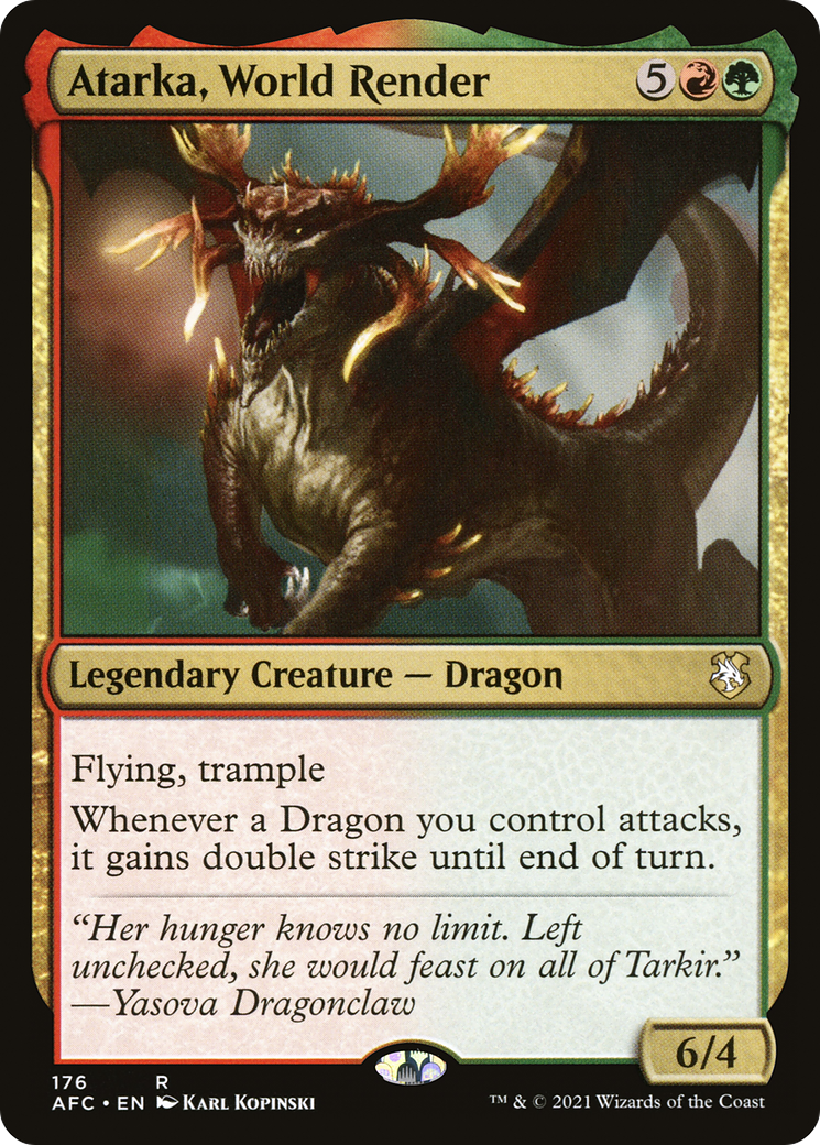 Atarka, World Render [AFC - 176]