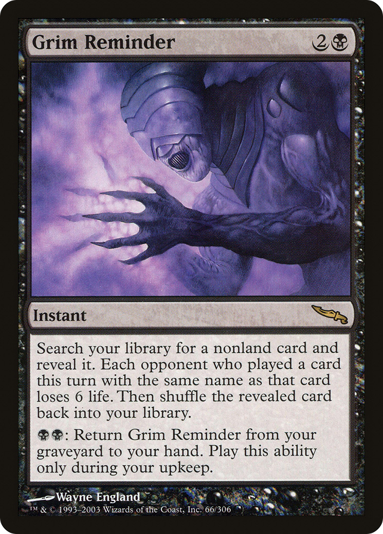 Grim Reminder [MRD - 66]