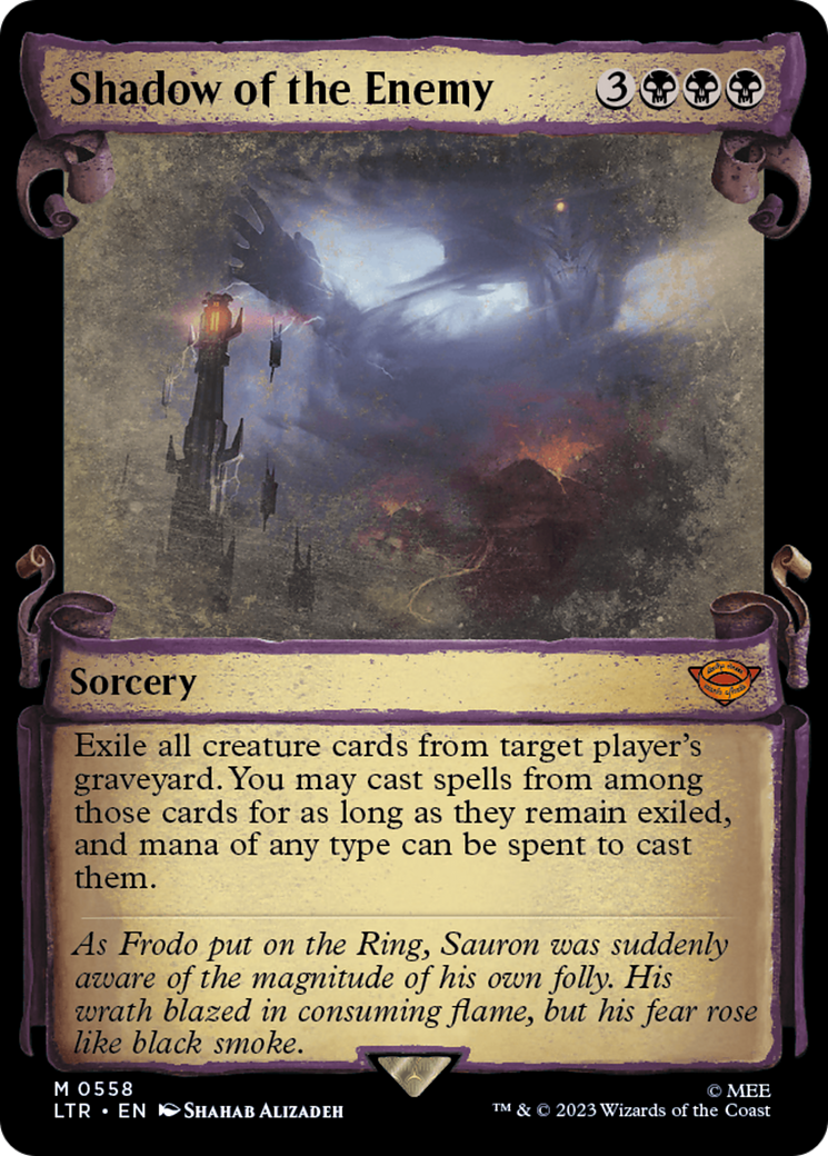 Shadow of the Enemy (Showcase Scrolls) [LTR - 558]