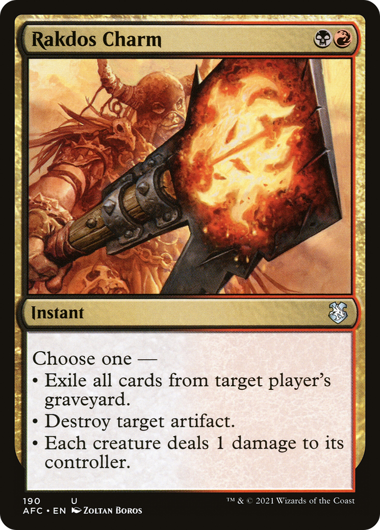 Rakdos Charm [AFC - 190]