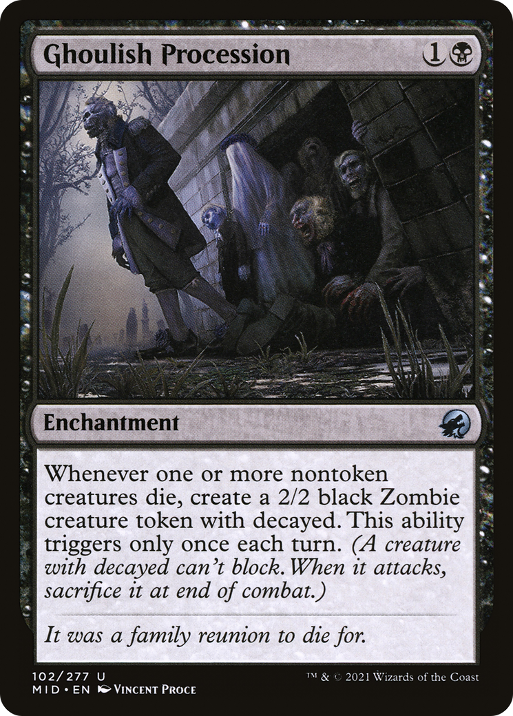 Ghoulish Procession [MID - 102]