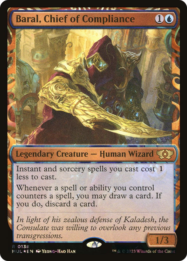 Baral, Chief of Compliance (Halo Foil) [MUL - 138]