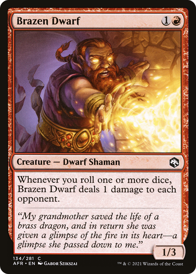 Brazen Dwarf [AFR - 134]