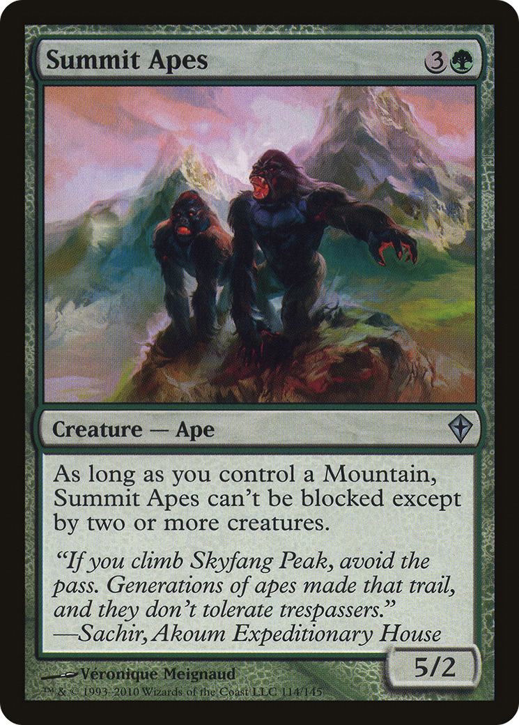 Summit Apes [WWK - 114]