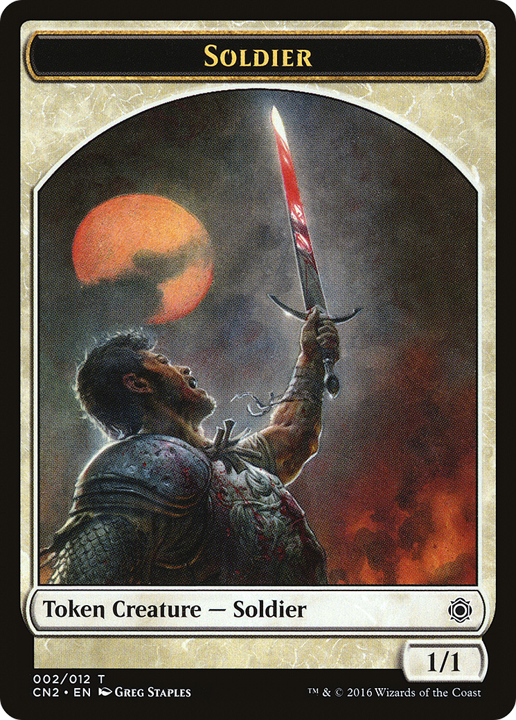 Soldier Token (002) [CN2 - 2]