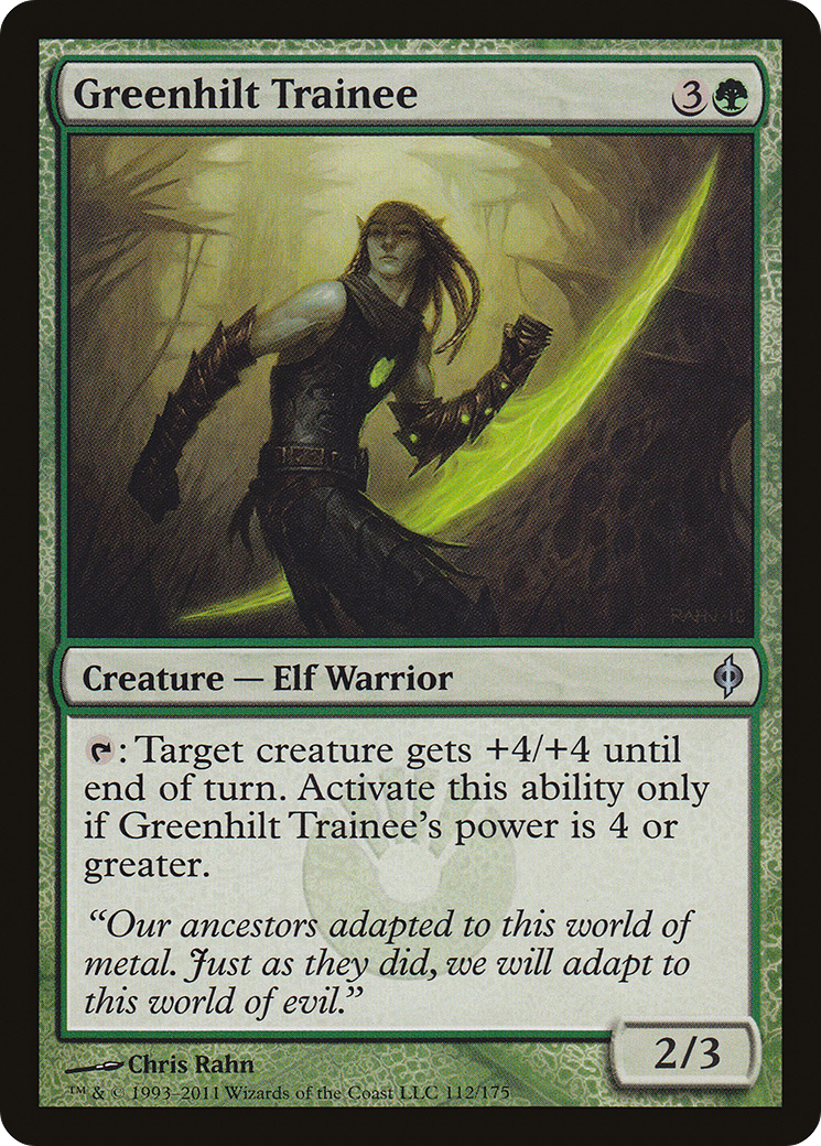 Greenhilt Trainee [NPH - 112]