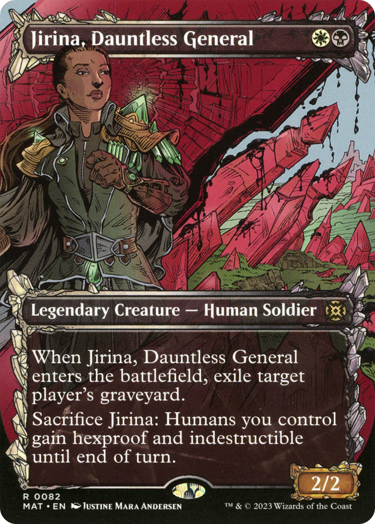 Jirina, Dauntless General (Showcase) [MAT - 82]