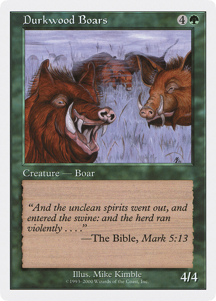 Durkwood Boars [S00 - N/A]