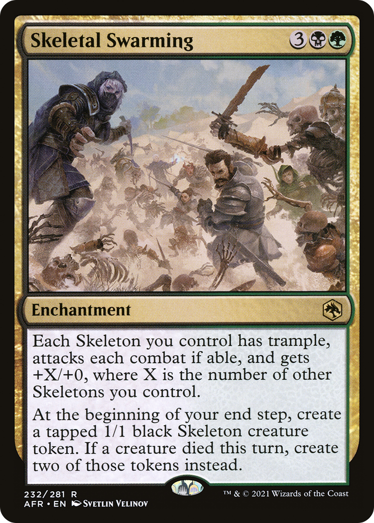 Skeletal Swarming [AFR - 232]