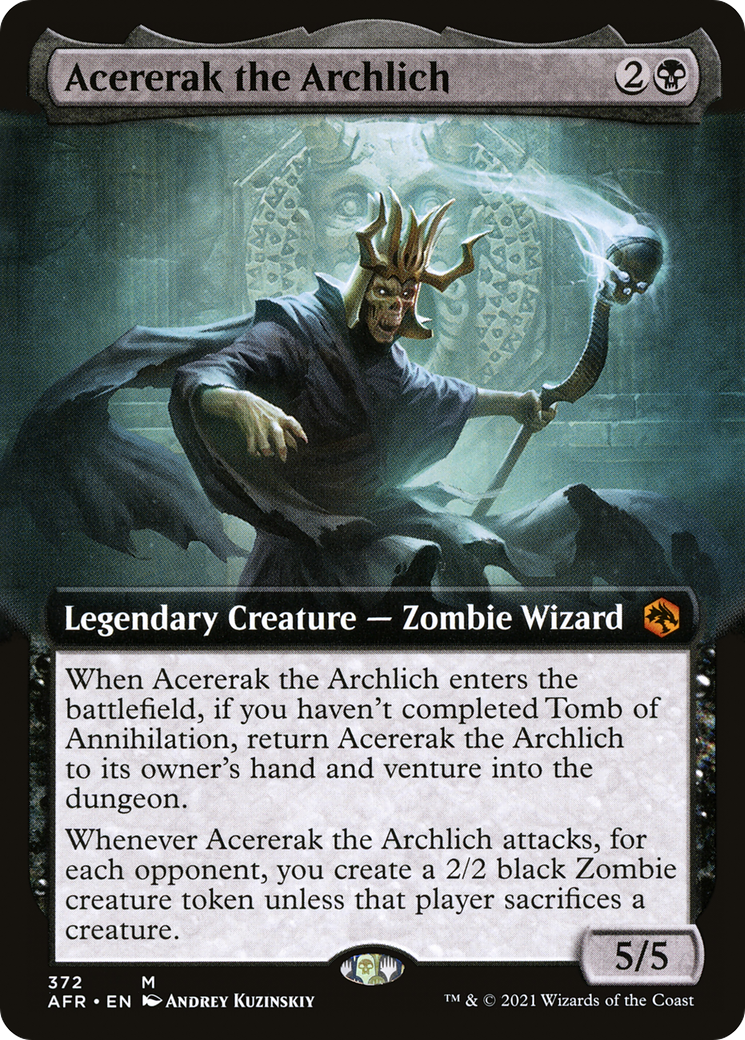 Acererak the Archlich (Extended Art) [AFR - 372]