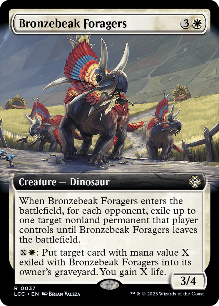 Bronzebeak Foragers (Extended Art) [LCC - 37]